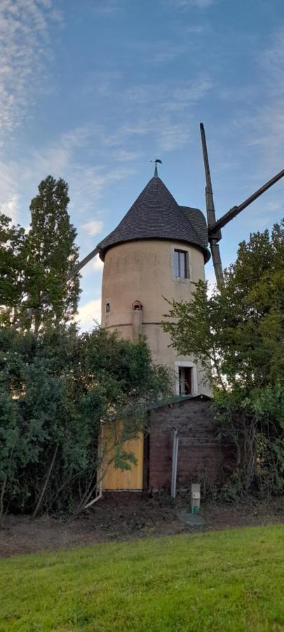 Moulin à vent le champ du trail Villa Saint-Cyr-des-Gats Esterno foto