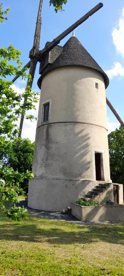 Moulin à vent le champ du trail Villa Saint-Cyr-des-Gats Esterno foto